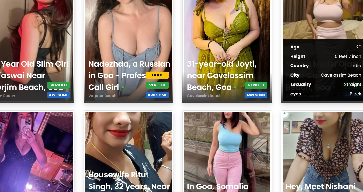 How to Book Goa Escorts from a trusted Online Directory?